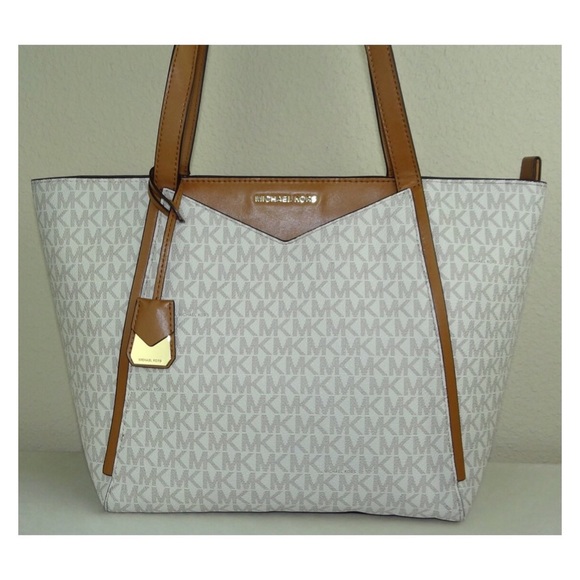 Michael kors whitney small logo tote bag Clearance